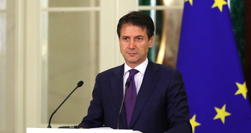 El primer ministro italiano Giuseppe Conte