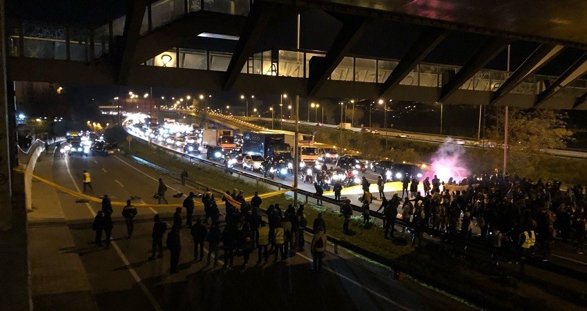 Los CDR cortan una decena de carreteras por el 21-D