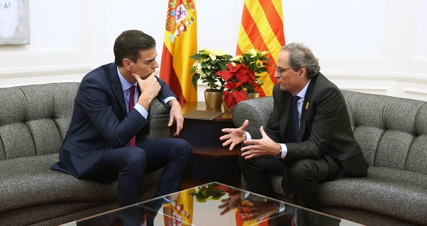 Reunion Sanchez Torra en Barcelona