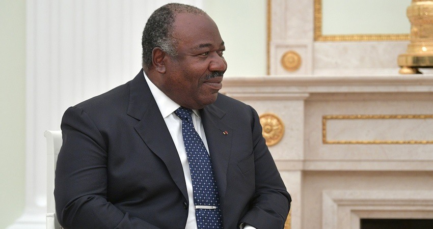 El presidente de Gabon Ali Bongo Ondimba