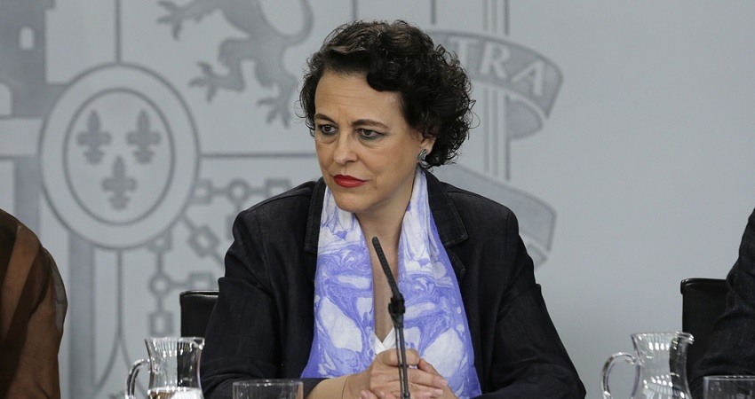 Magdalena Valerio ministra de Trabajo Migraciones y Seguridad Social del Gobierno de Espana