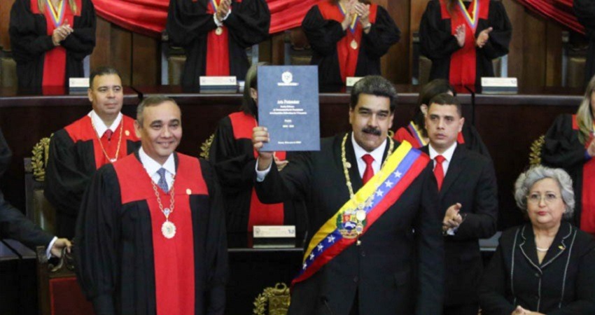 Nicolas Maduro asume el segundo mandato