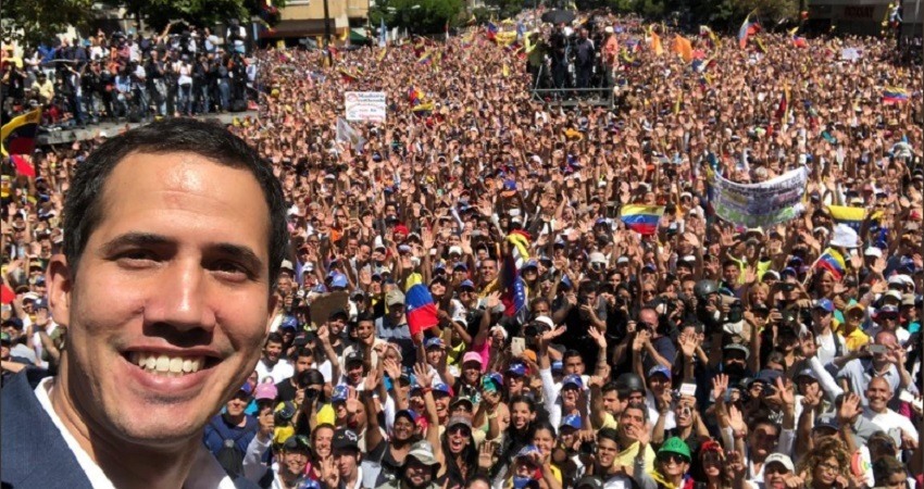 Guaido garantiza que la ayuda humanitaria entrara en Venezuela la proxima semana