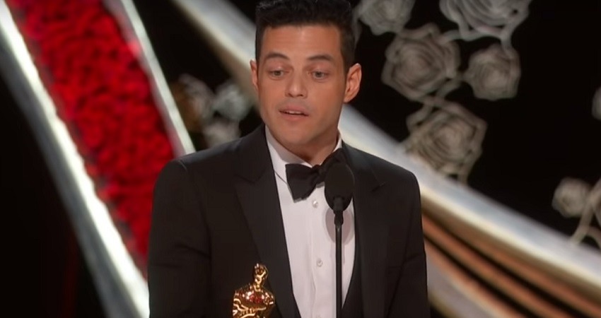 Rami Malek fue atendido por los servicios de emergencia tras caer del escenario en los Oscar 2019