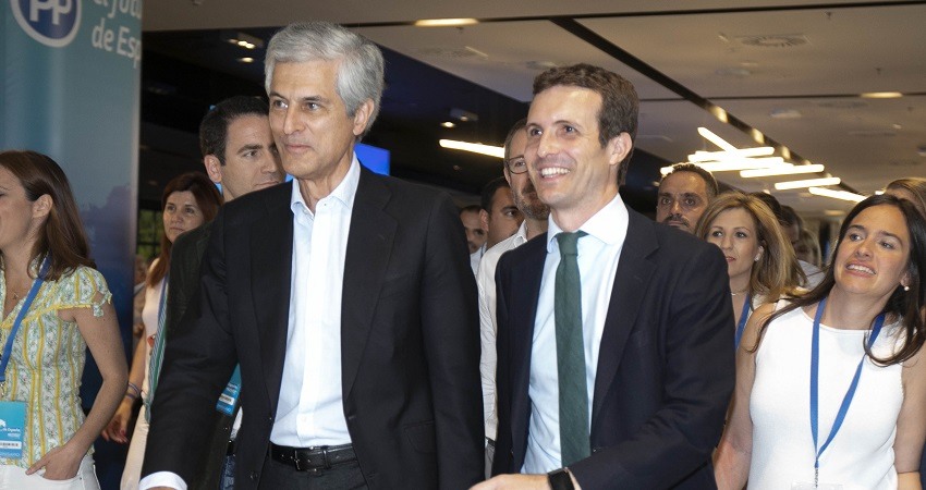 Adolfo Suarez Illana y Pablo Casado