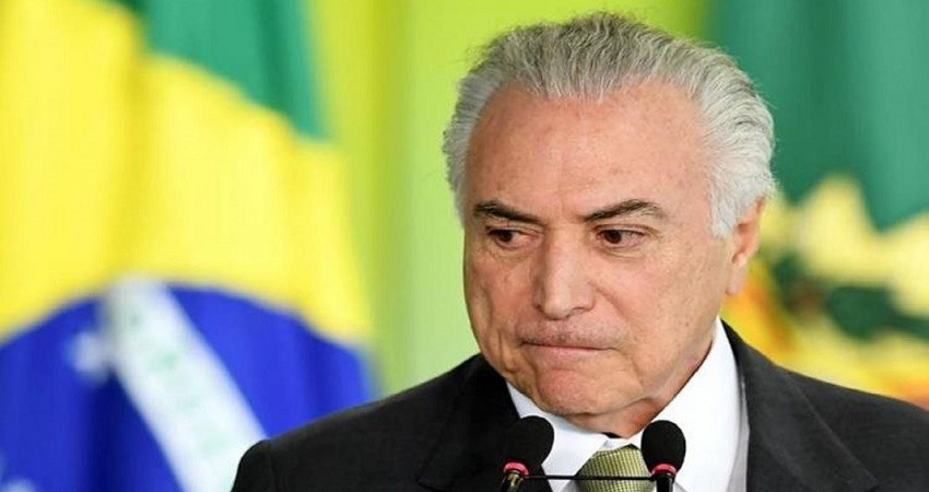 Detienen al ex presidente de Brasil Michel Temer