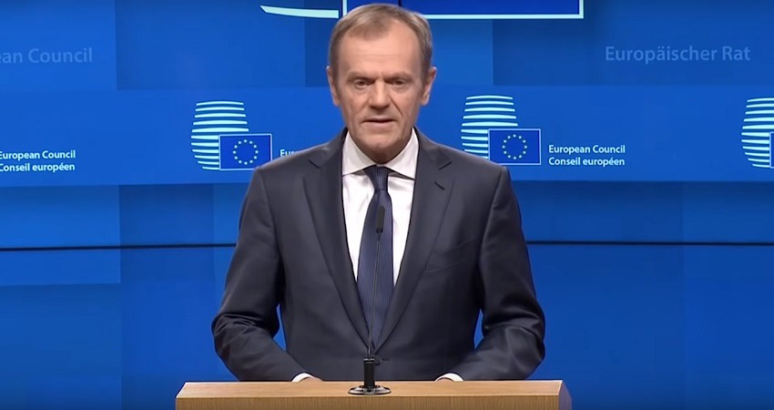 El presidente del Consejo Europeo, Donald Tusk