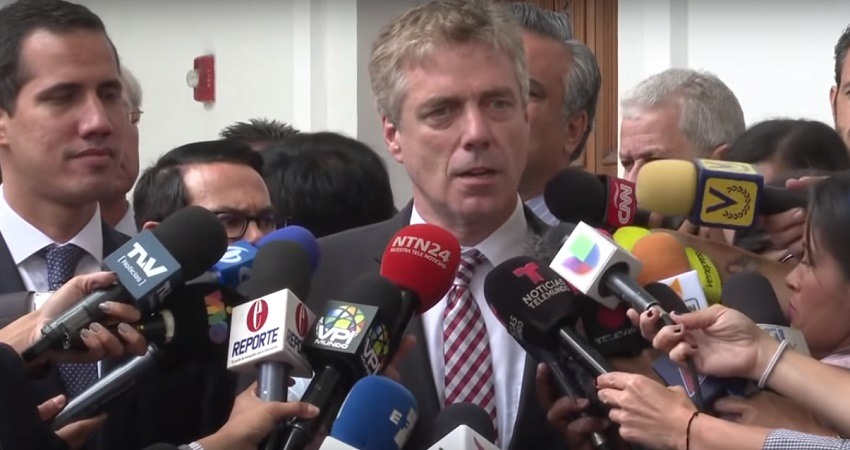 Venezuela expulsa al embajador aleman