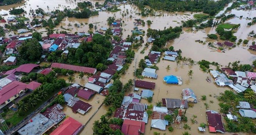 Inundaciones en Indonesia