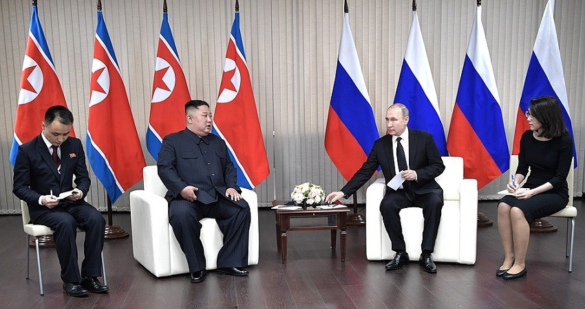 Putin y Kim Jong Un