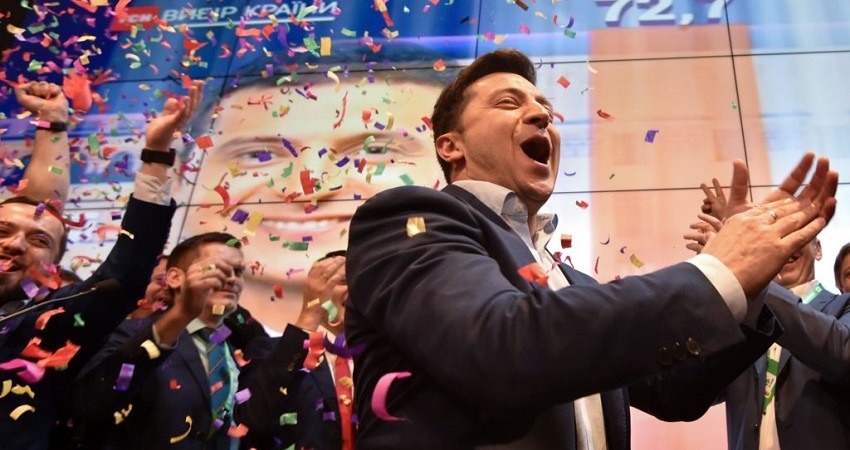 Zelensky gana las elecciones de Ucrania