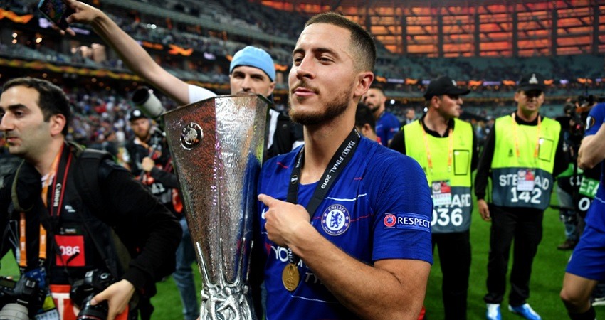 Hazard después de ganar la final de la Europa League con el Chelsea: ‘Creo que es un adiós’