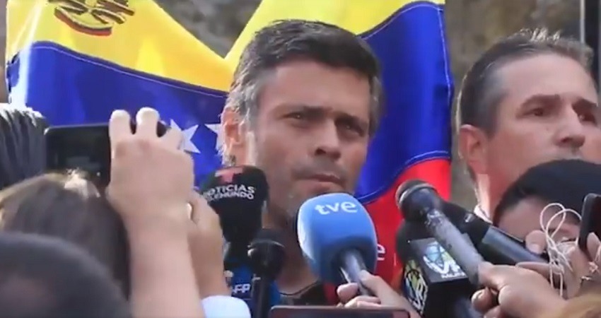 Leopoldo Lopez afirma que Vienen mas movimientos en el sector militar