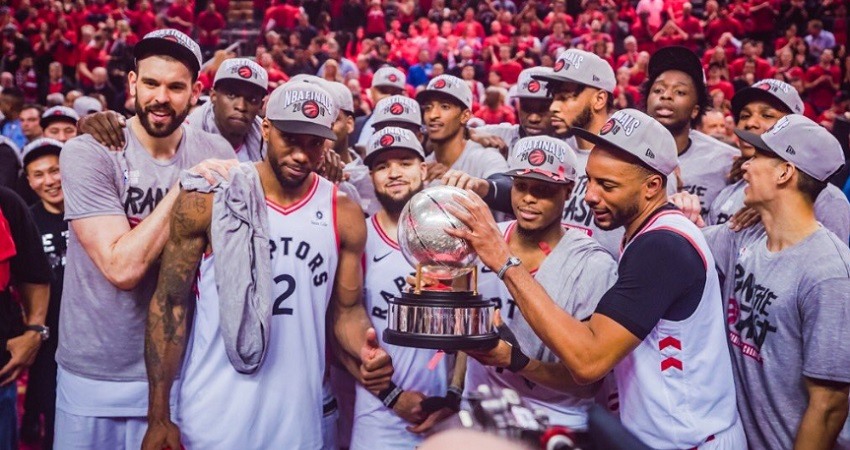 Los Toronto Raptors alcanzan la final de la NBA por primera vez en la historia