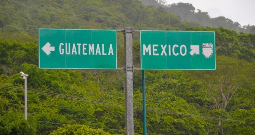 Frontera Mexico con Guatemala