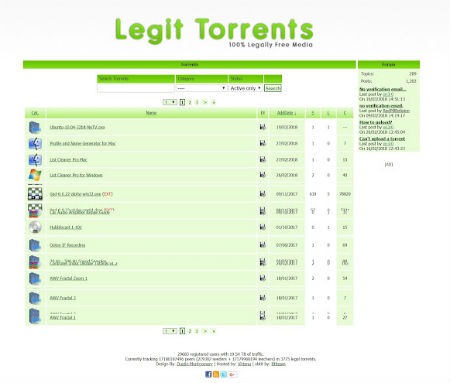 LegitTorrents