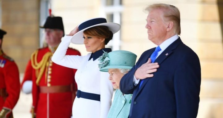 Donald Trump ha iniciado este lunes su visita de Estado al Reino Unido con polémica
