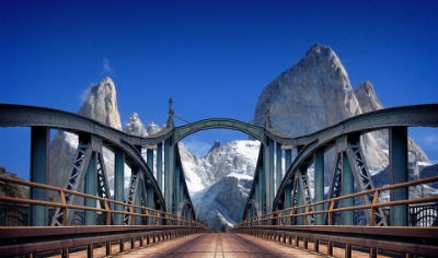 Argentina puente en la Patagonia