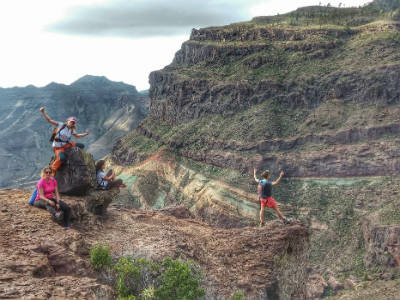 Hacer turismo natural con amigos