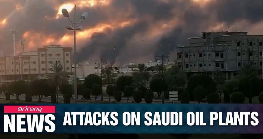 Ataque planta petrolifera Arabia Saudita