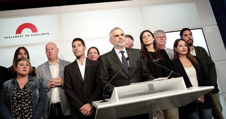 Carrizosa: ‘Estoy orgulloso de haber sido expulsado del pleno del Parlament por defender la democracia’