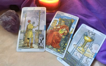 tirada de cartas del tarot trabajo