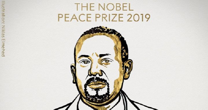 Abiy Ahmed, primer ministro etíope, premio Nobel de la Paz