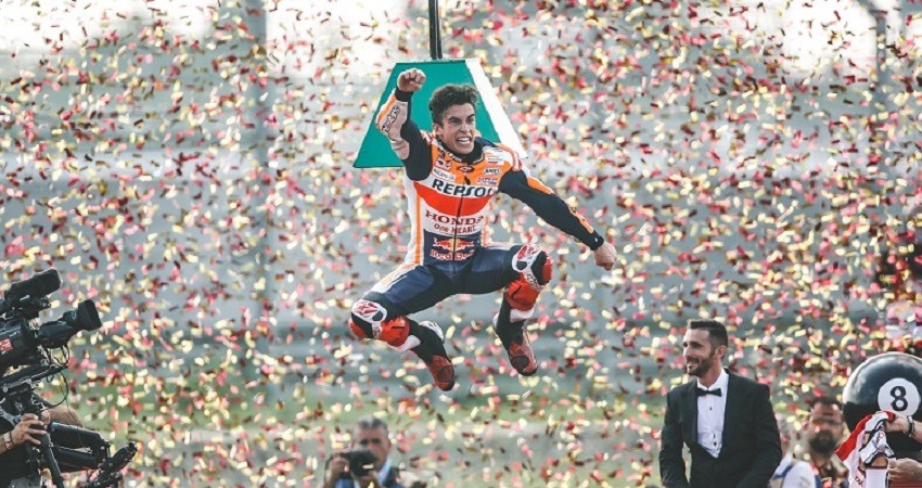 Marquez gana su octavo mundial