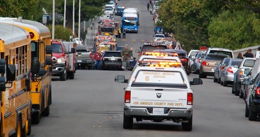 tiroteo mortal en una escuela secundaria cerca de Los Angeles