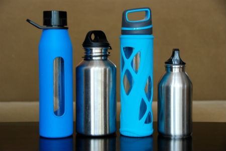 Botellas reutilizables y ecológicas