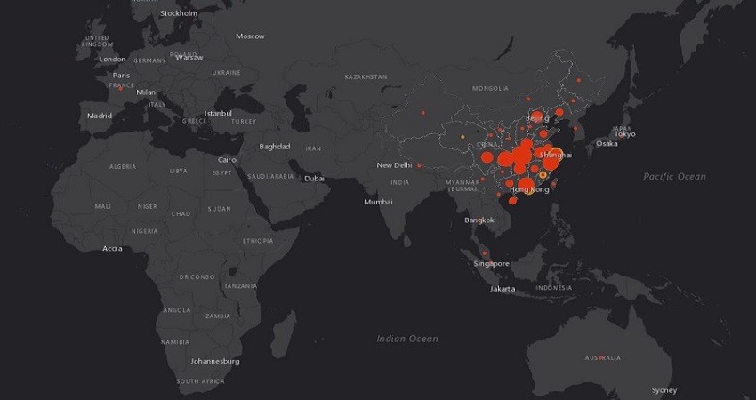 Mapa coronavirus