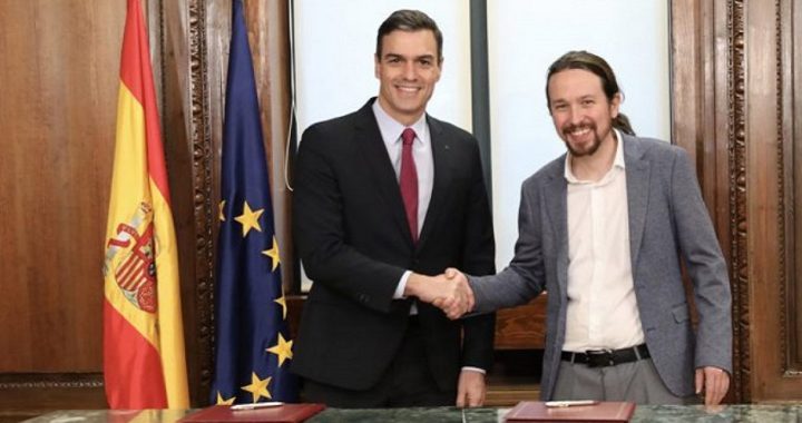 Sánchez: «Este es un programa de coalición progresista para que España avance sin dejar a nadie atrás»