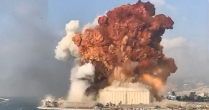 Una brutal explosión sacude Beirut