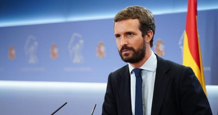 Casado sólo negociará los Presupuestos si Pablo Iglesias sale del Gobierno