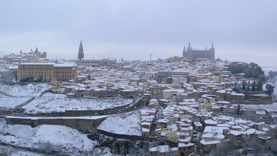 Toledo con nieve