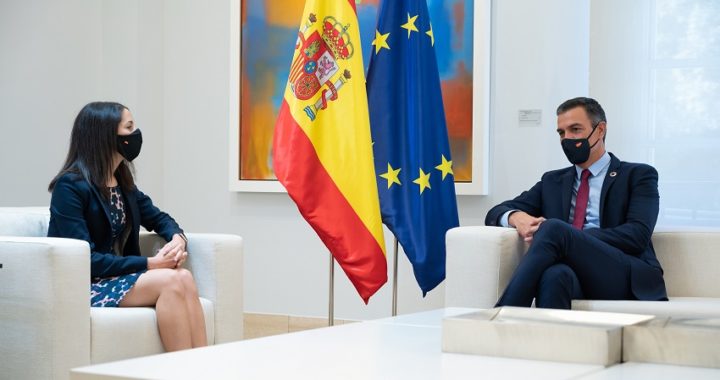 Arrimadas pide una “tregua política” a Sánchez para negociar “unos PGE moderados”