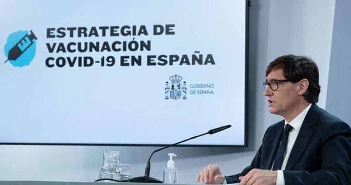 El proceso de vacunación frente a la COVID-19 empezará el día 27 de diciembre en España