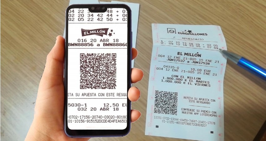 Código QR de Euromillones