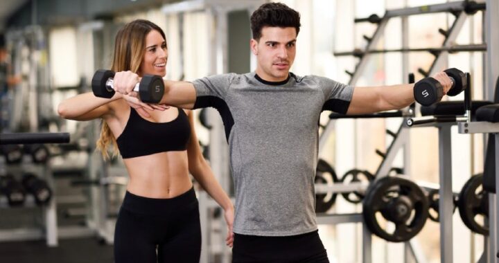 Ponte en forma con un entrenador personal