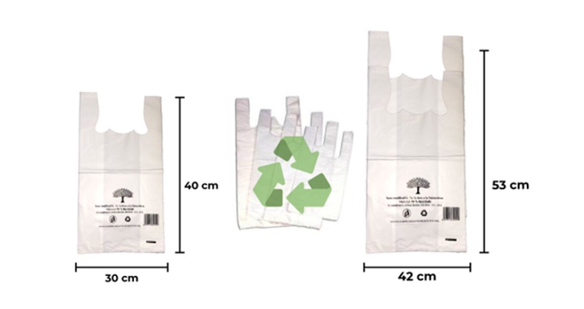 Bolsas de plástico reciclado