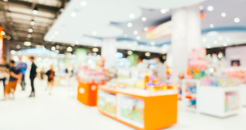 Stands en una feria de negocios