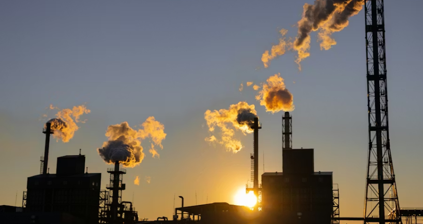 Gases que emiten algunas fábricas